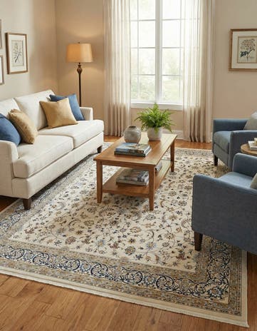 10' x 13' Nain Design Rug