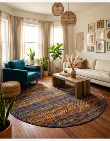 7' 10 x 7' 10 Calypso Round Rug