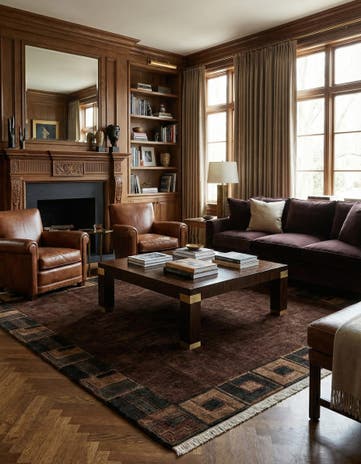 8' 2 x 8' 2 Hand Knotted Tibet Wool Square Rug