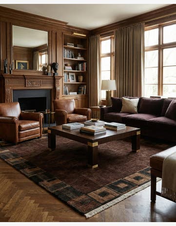 8' 2 x 8' 2 Hand Knotted Tibet Wool Square Rug