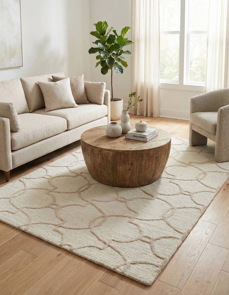 Detail image of 4' 1 x 6' Luna Rug