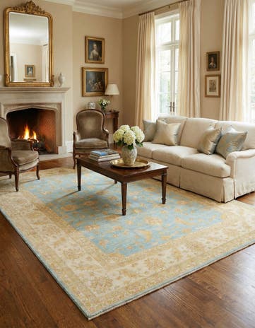 8' 4 x 11' 4 Kaizar Wool Rug