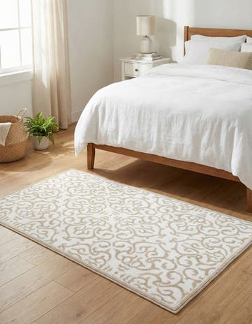 Snow White Nepal Rug
