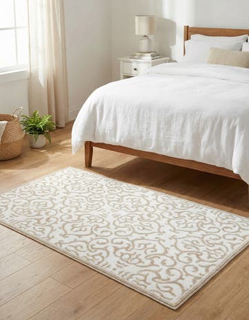 Snow White Nepal Rug