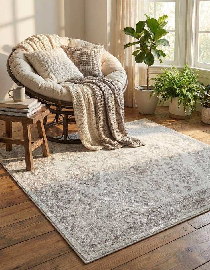 Detail image of 4' x 4' Oxford Square Rug