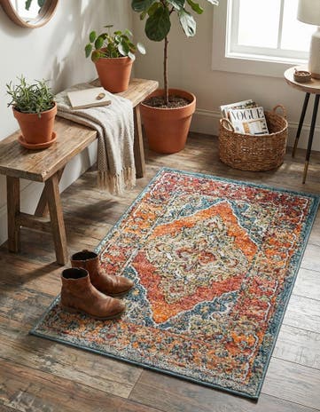 Rust Red Isabella Rug