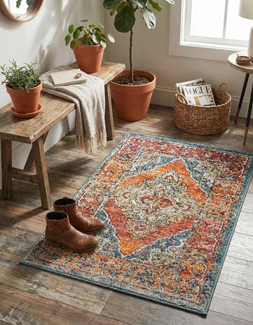 Rust Red Isabella Rug