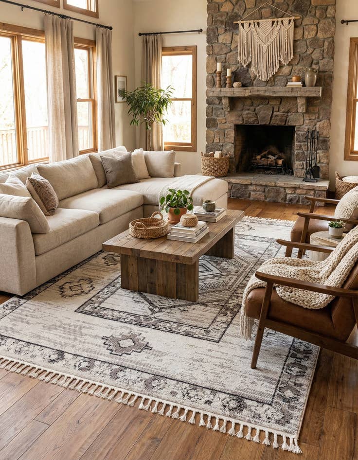 Detail image of 9' x 12' Cherokee Rug