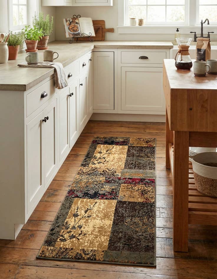 Detail image of 2' x 5' Coffee Shop Runner Rug