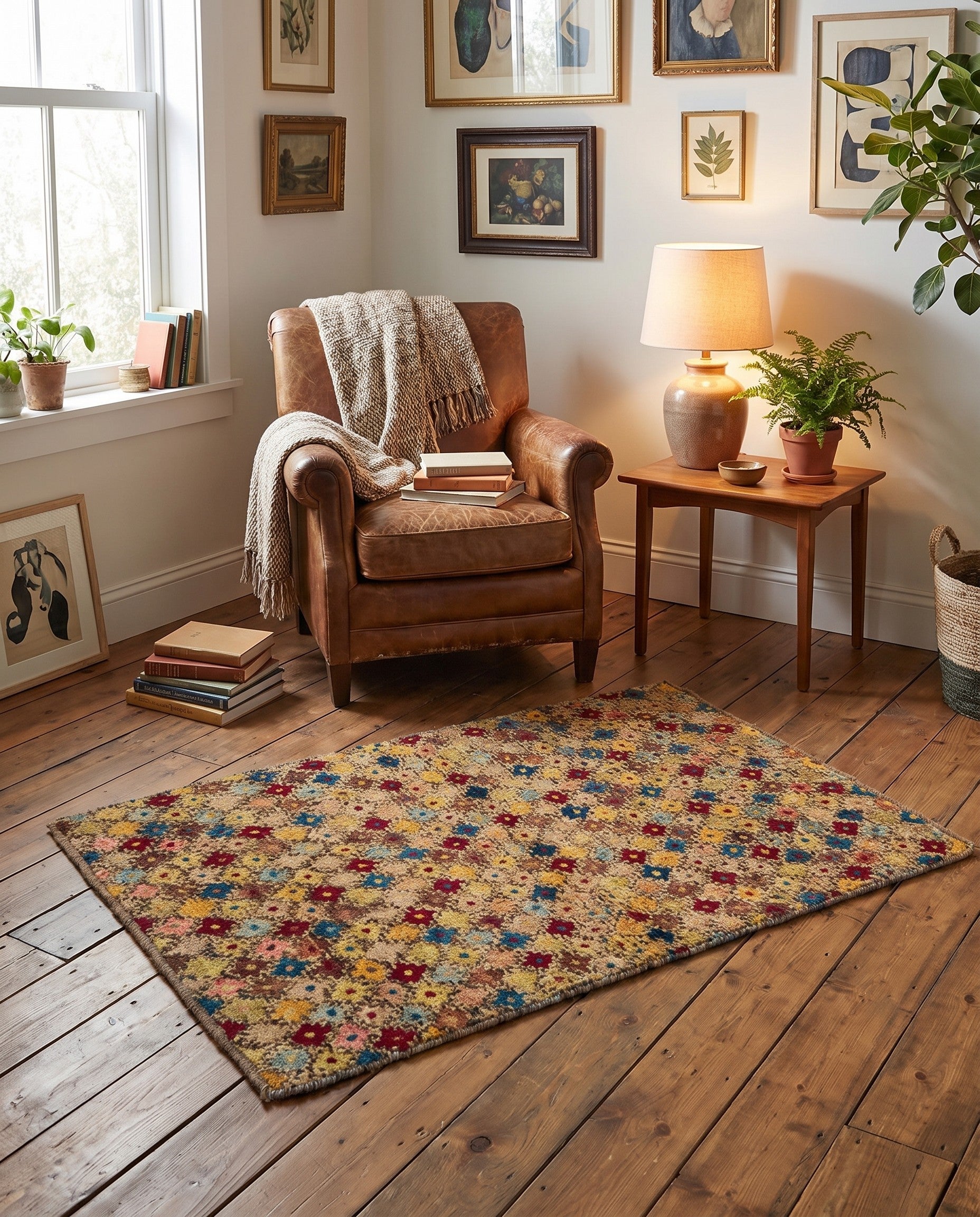 3' x 5' 2 Hand Knotted Balouch Wool Rug