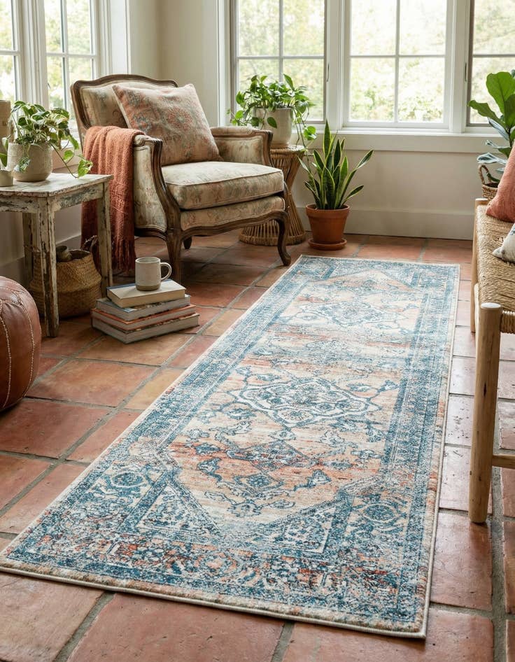 Detail image of  2' x 8' Newport Runner Rug