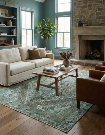 5' 9 x 9' 3 Vintage Rug