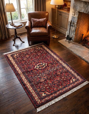 3' 8 x 5' 3 Hossainabad Rug