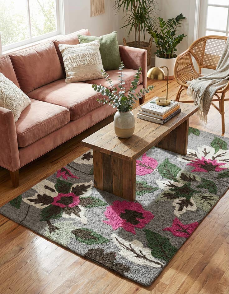 Detail image of 3' 1 x 5' Agra Rug