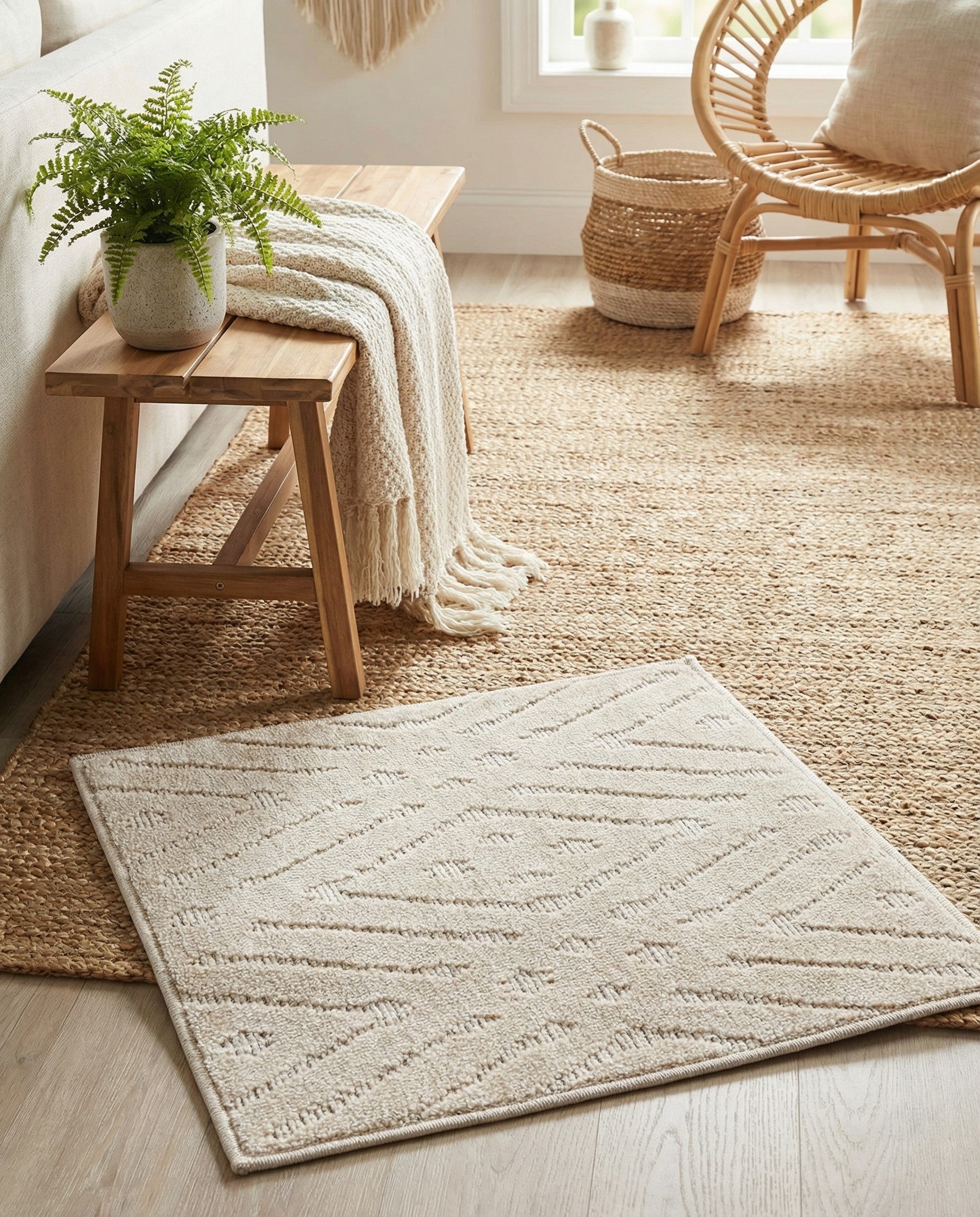 1' 8 x 1' 8 Easy-Clean Sabrina Soto Ella Indoor / Outdoor Sample Rug