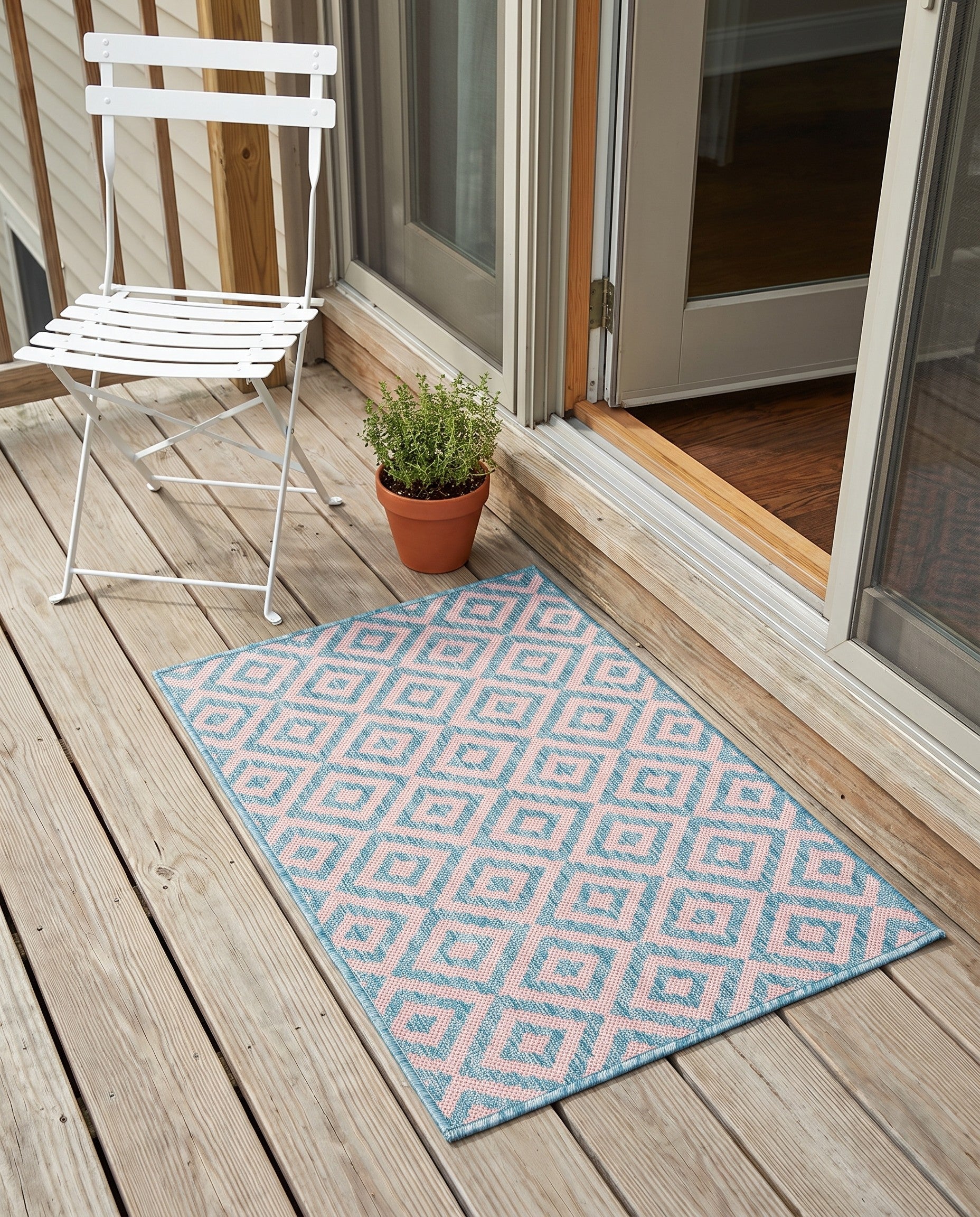 2' x 3' Easy-Clean Jill Zarin Costa Rica Indoor / Outdoor Rug