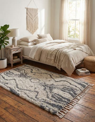 4' x 6' Athena Shag Rug