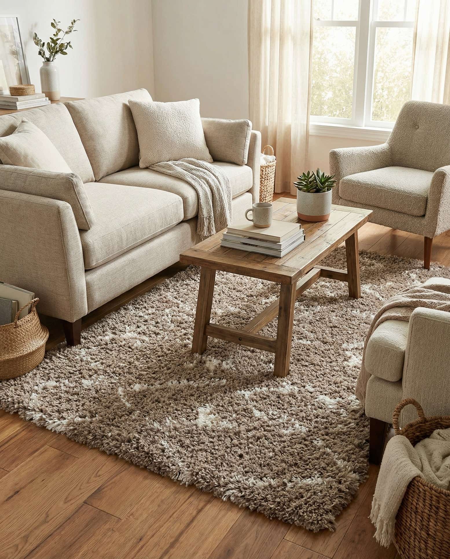4' x 6' Infinity Shag Rug