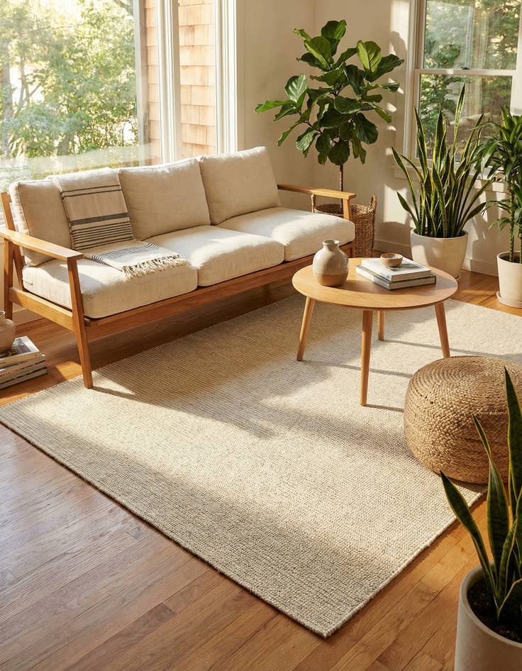 Detail image of  4' 1 x 6' 1  Washable Jill Zarin Palm Springs Indoor / Outdoor Rug