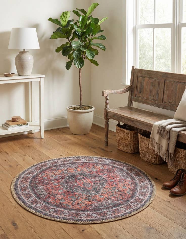 Detail image of  2' x 2' Timeless Round Rug