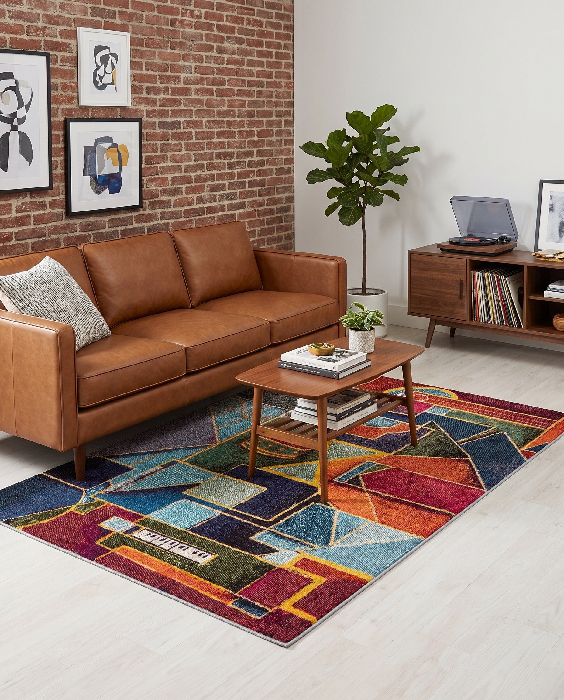 5' 3 x 8' Washable Haerfest Rug