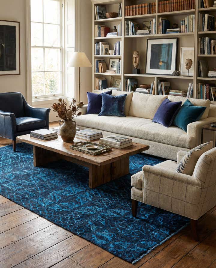 5' 8 x 9' 3 Hand Knotted Darya Rug