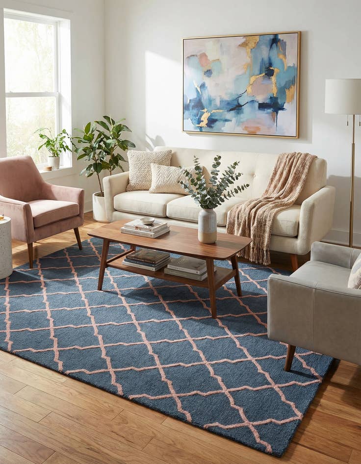 Detail image of 5' x 8' Luna Rug