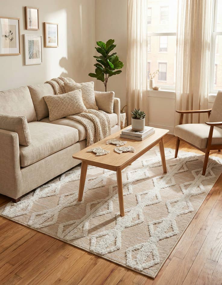 Detail image of 4' 5 x 6' Sabrina Soto Casa Palma Rug