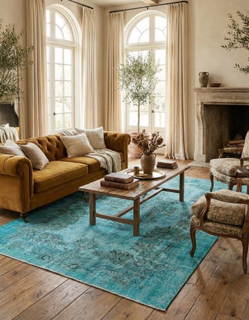 6' 1 x 9' 10 Ultra Vintage Wool Rug
