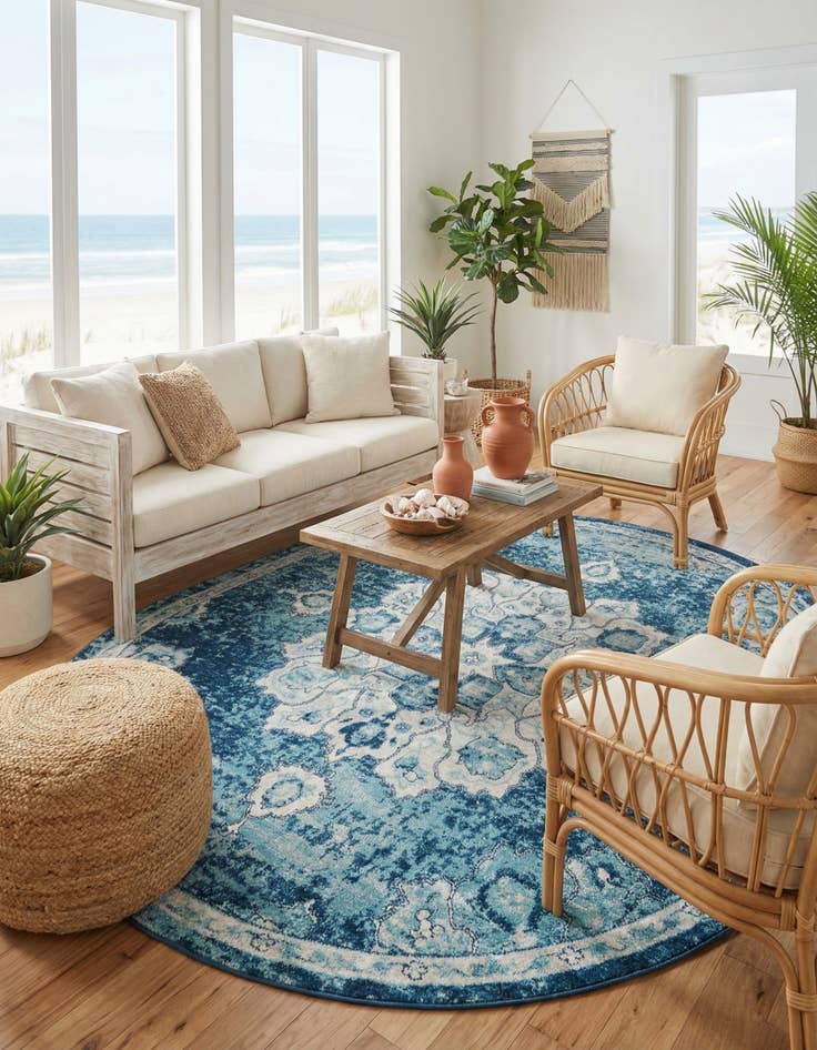 Detail image of 7' 10 x 10' Parker Oval Rug