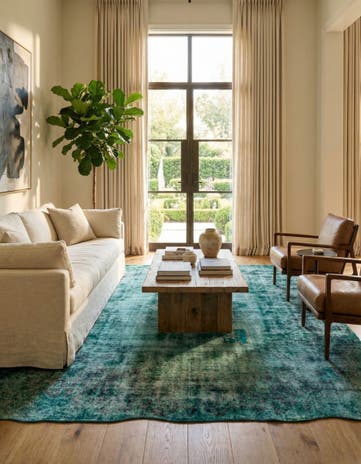8' 8 x 11' 6 Hand Knotted Ultra Vintage Persian Wool Rug