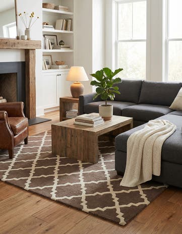 5' x 7' 10 Luna Wool Rug
