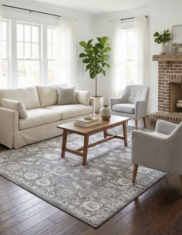 Gray Boston Rug