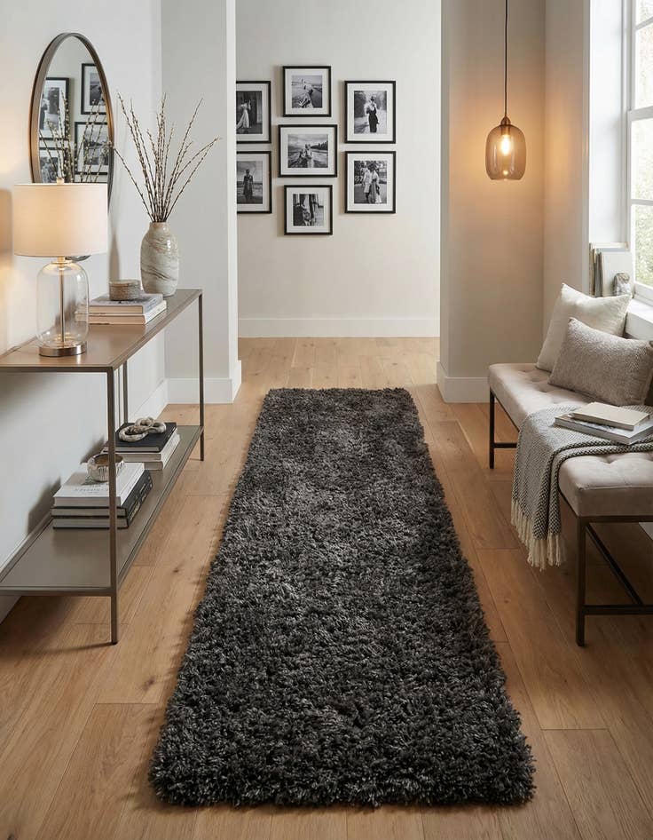 Detail image of 2' x 10' Marilyn Monroe™ Shag Runner Rug