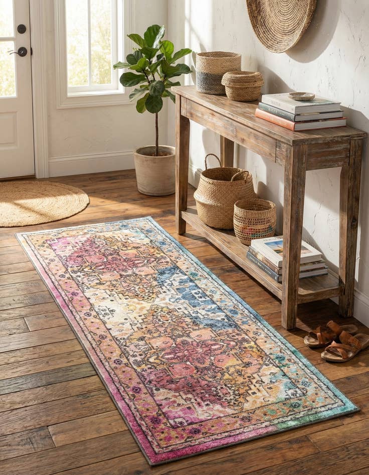 Detail image of 2' 2 x 5' Medina Runner Rug