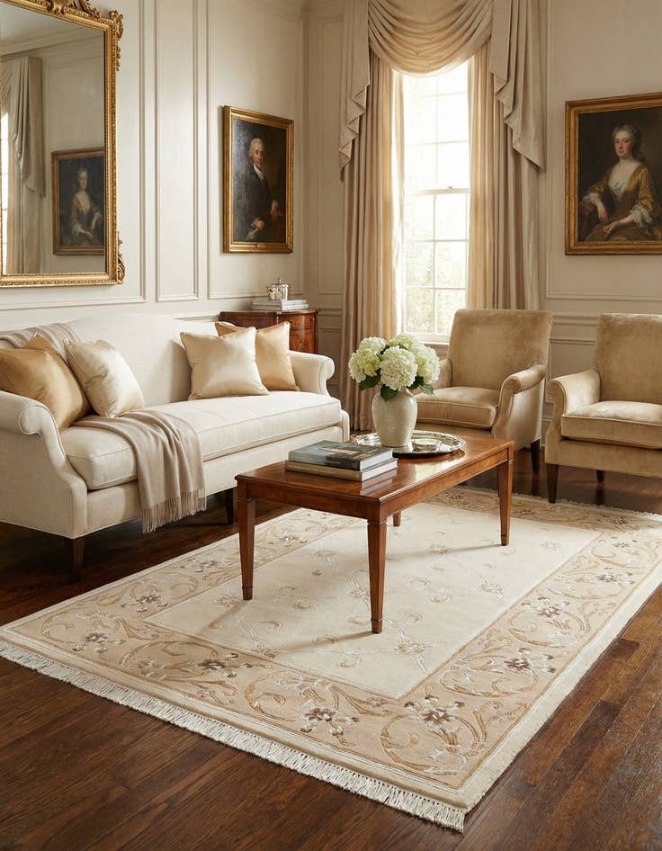 Detail image of  4' 1 x 5' 11 Darya Rug