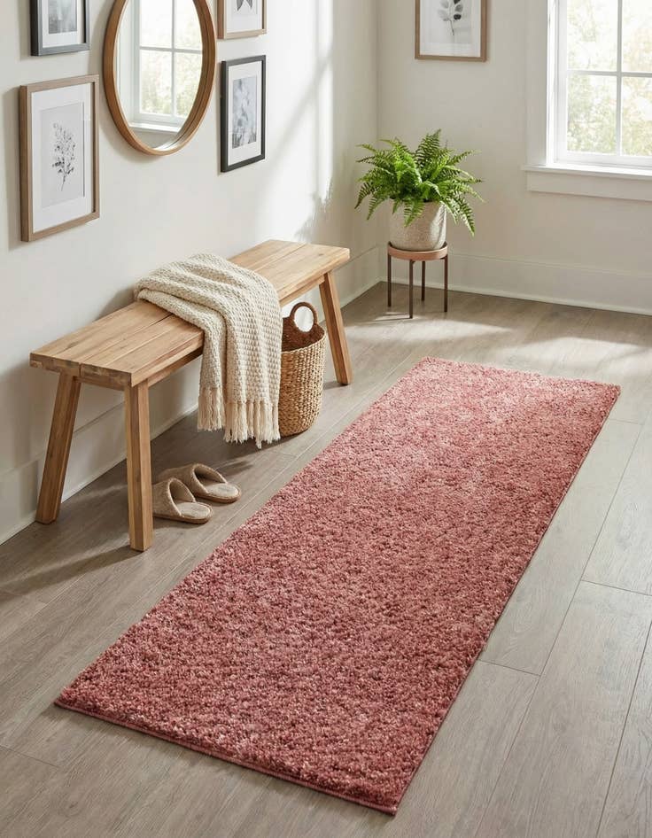 Detail image of 2' x 6' Jill Zarin Shaggy Chic Runner Rug