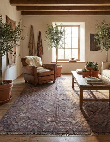 5' 8 x 8' 6 Hand Woven Kilim Fars Wool Rug