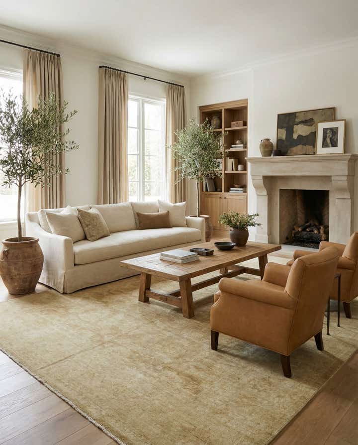 8' 7 x 11' Hand Knotted Peshawar Ziegler Rug