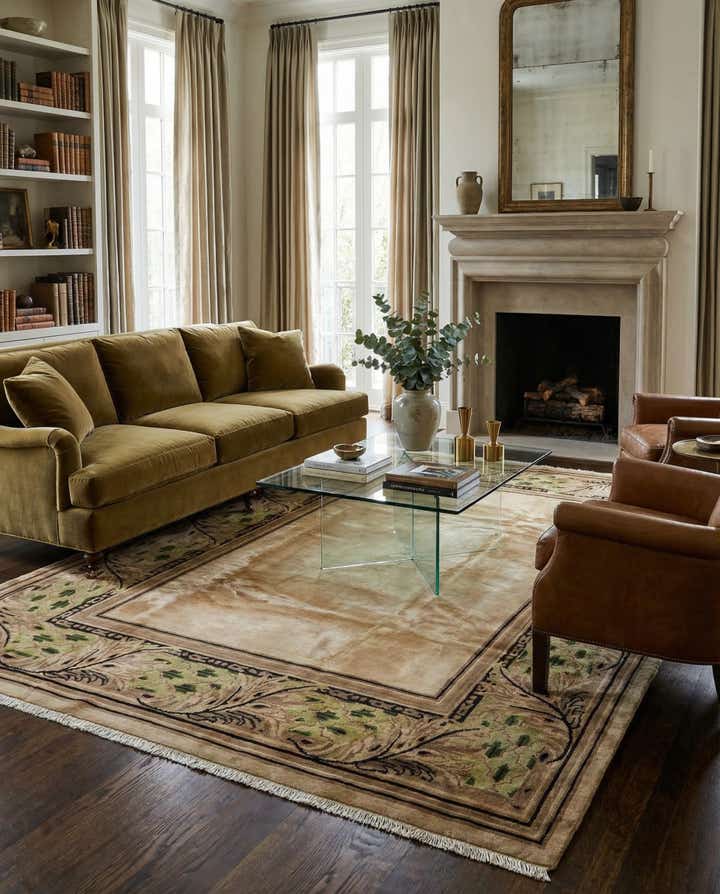 8' 8 x 11' 8 Hand Knotted Nepal Rug