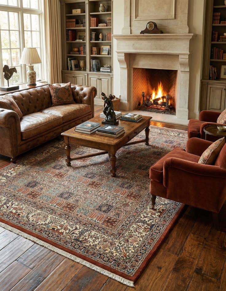 Detail image of 6' 8 x 9' 11 Mood Wool Rug