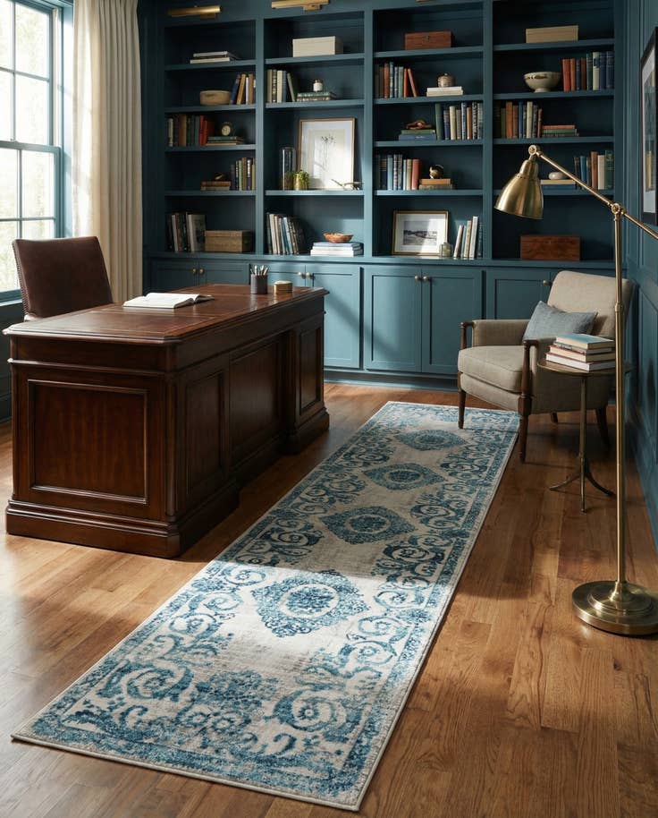 Detail image of 2' 7 x 12' Finsbury Runner Rug