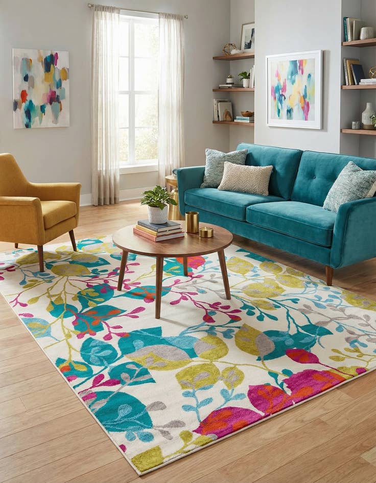 Detail image of 10' x 14' Azalea Rug