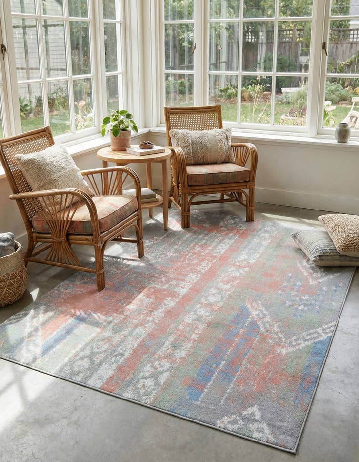 Detail image of  6' x 9' Kamala Washable Rug