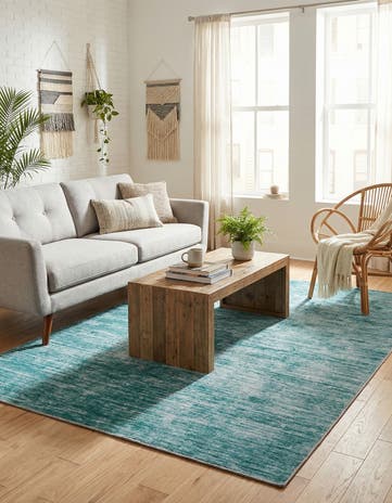 Teal Asha Rug
