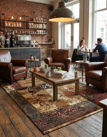 9' x 12' Cafe Rug