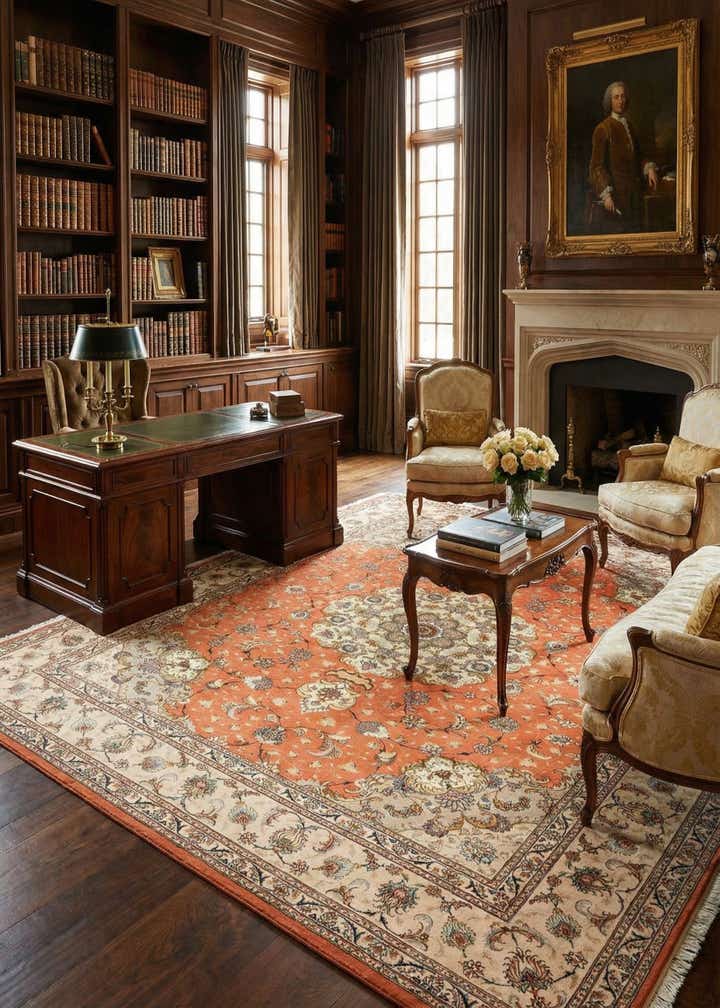 8' 2 x 10' 4 Tabriz Rug