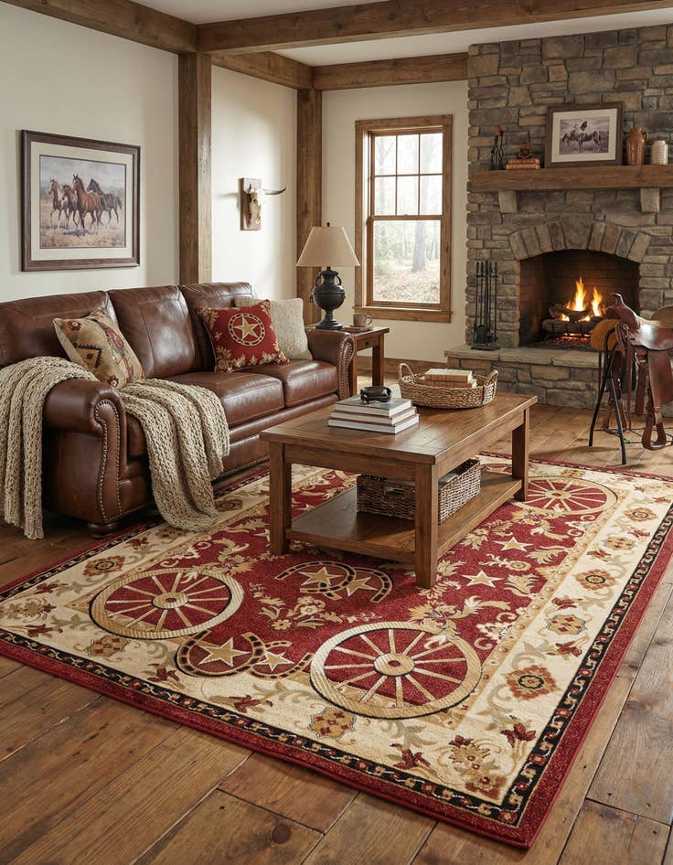 Detail image of 9' x 12' Pioneer Rug