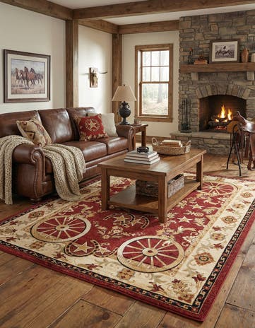 9' x 12' Pioneer Rug