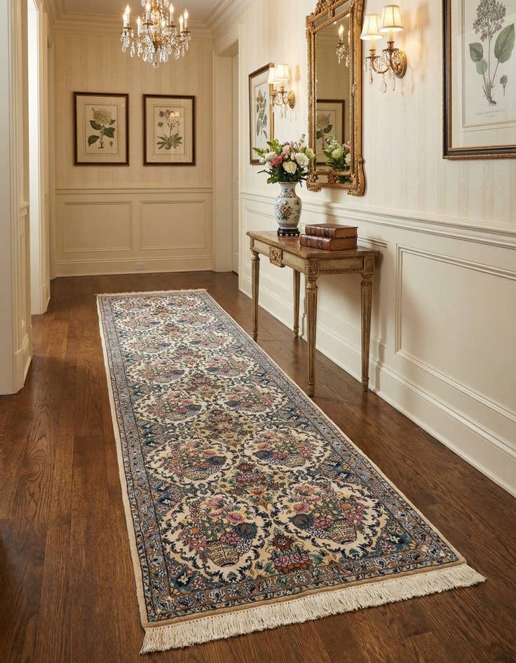 Detail image of  3' x 11' 4 Nain Runner Rug